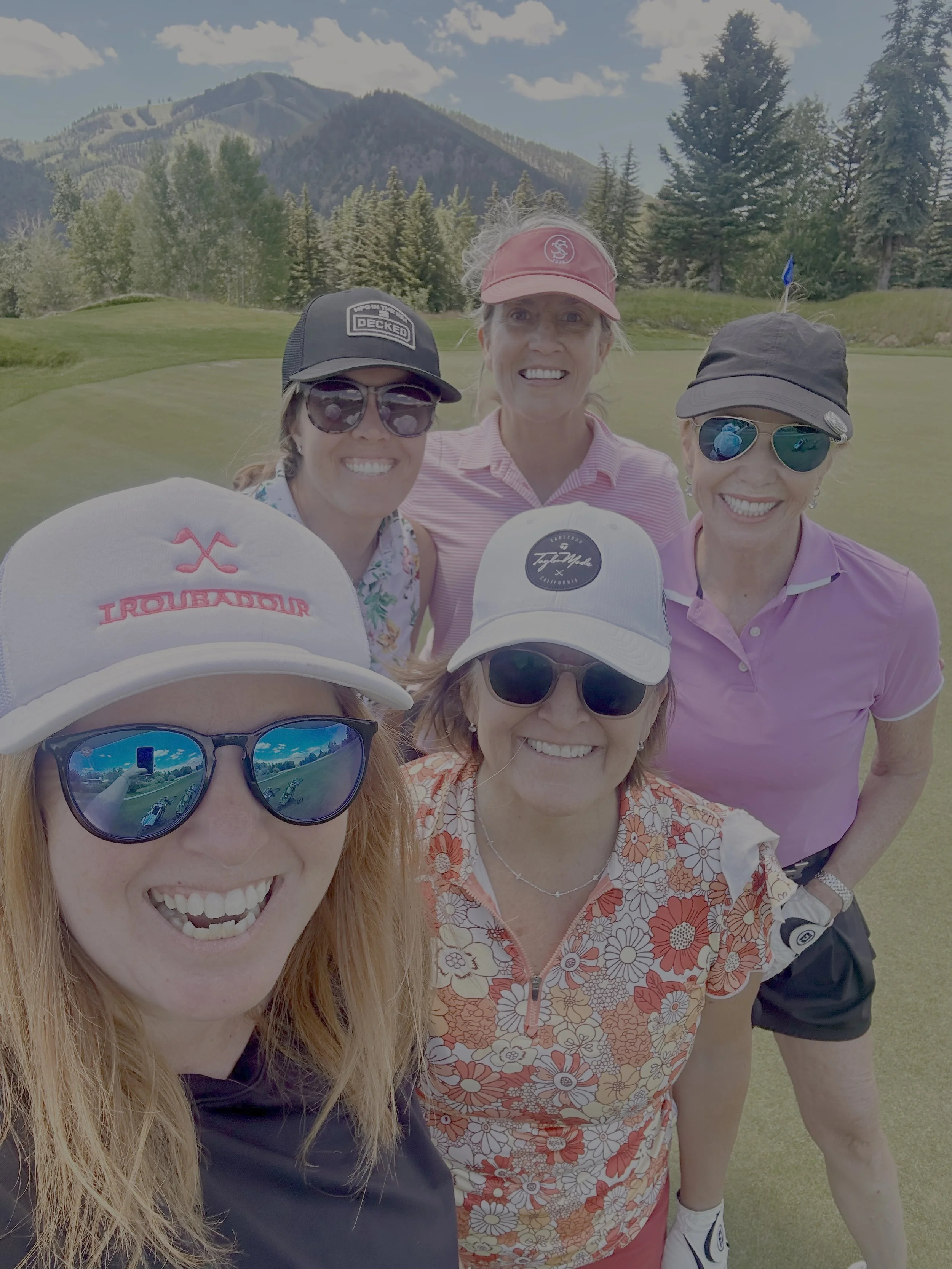 Ladies' League golfers at Bigwood Golf Course in Ketchum
